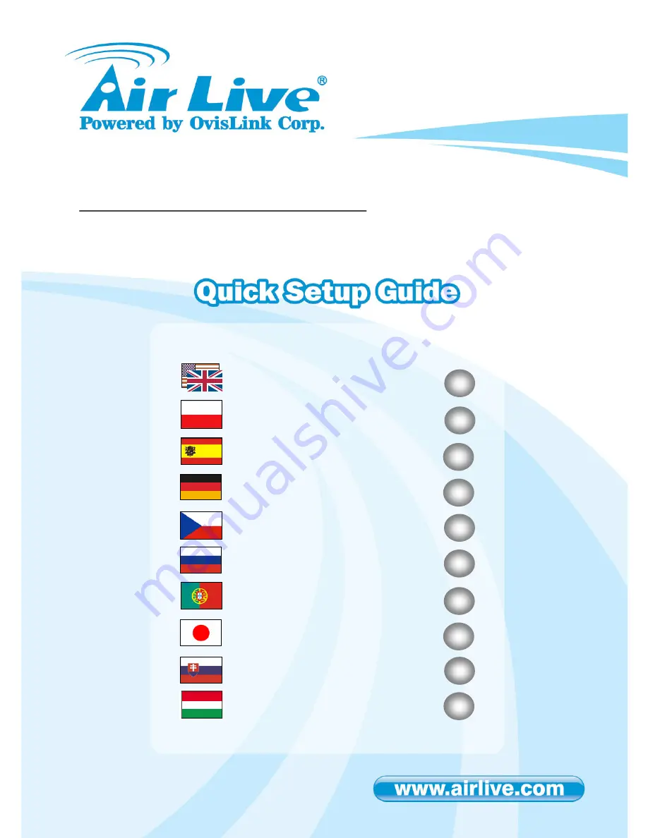 AirLive IGR-1500 Quick Start Manual Download Page 1