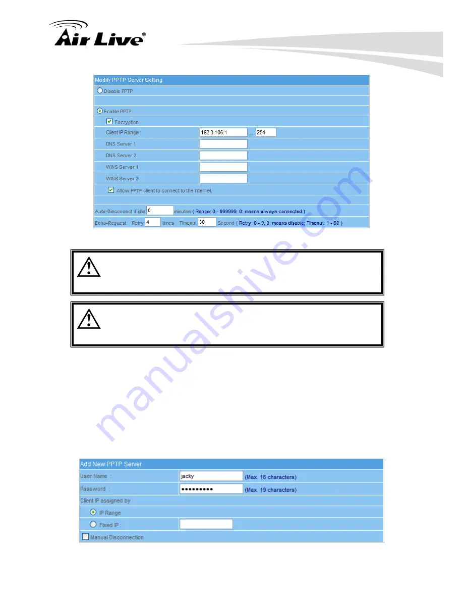 AirLive RS-2500 User Manual Download Page 140