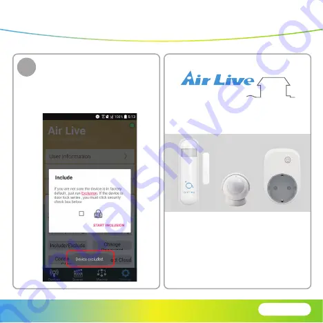 AirLive Smart Home Kit Quick Installation Manual Download Page 21