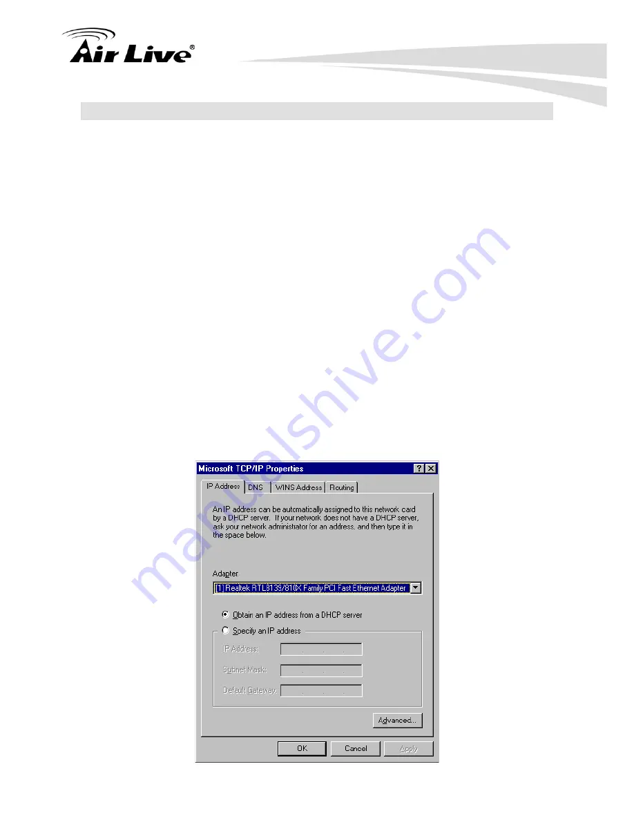 AirLive WT-2000ARM User Manual Download Page 17