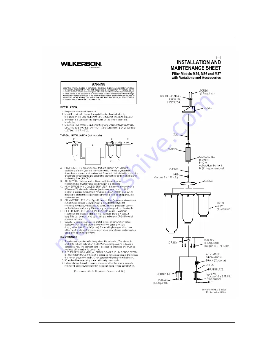 AirSep AS-A Instruction Manual Download Page 137