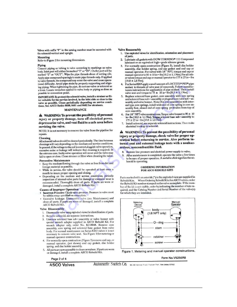 AirSep AS-A Instruction Manual Download Page 166