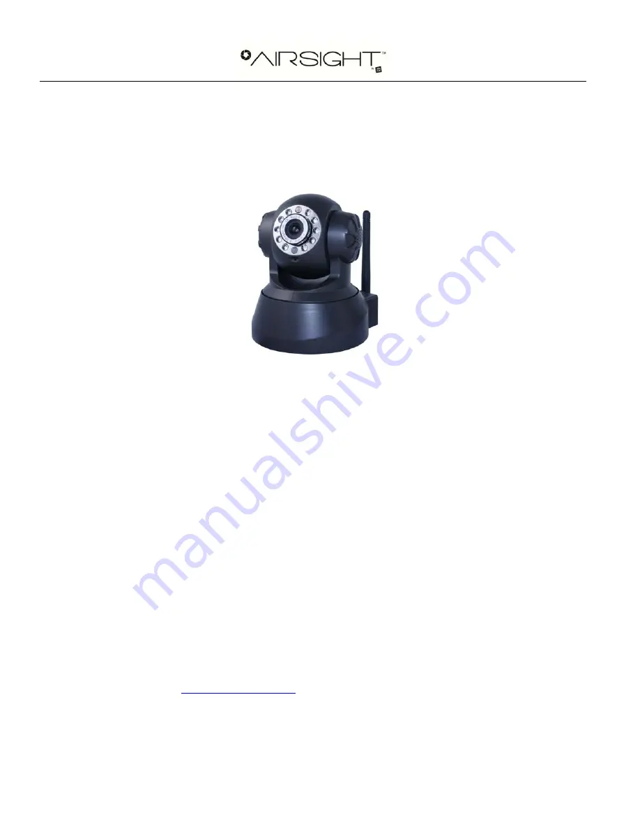 Airsight XX34A Quick Installation Manual Download Page 1