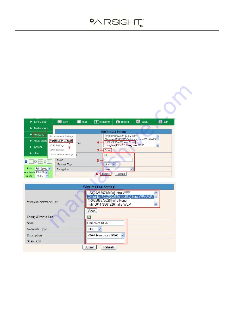 Airsight XX34A Quick Installation Manual Download Page 6