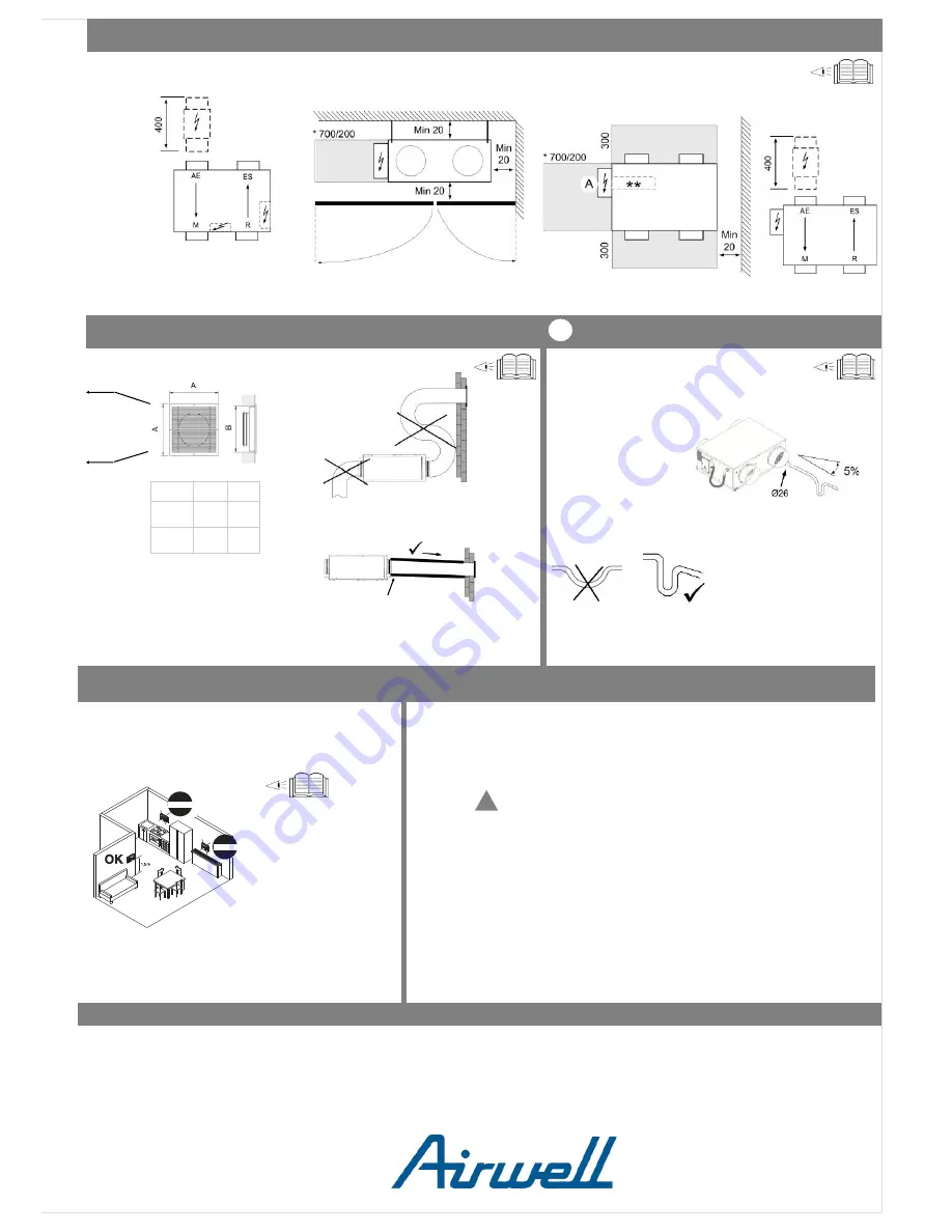 Airwell Airflow 2020 Installation And Operating Manual Download Page 4