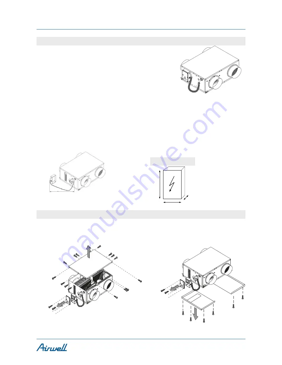 Airwell Airflow 2020 Installation And Operating Manual Download Page 12