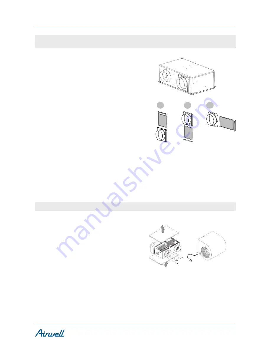 Airwell Airflow 2020 Installation And Operating Manual Download Page 52