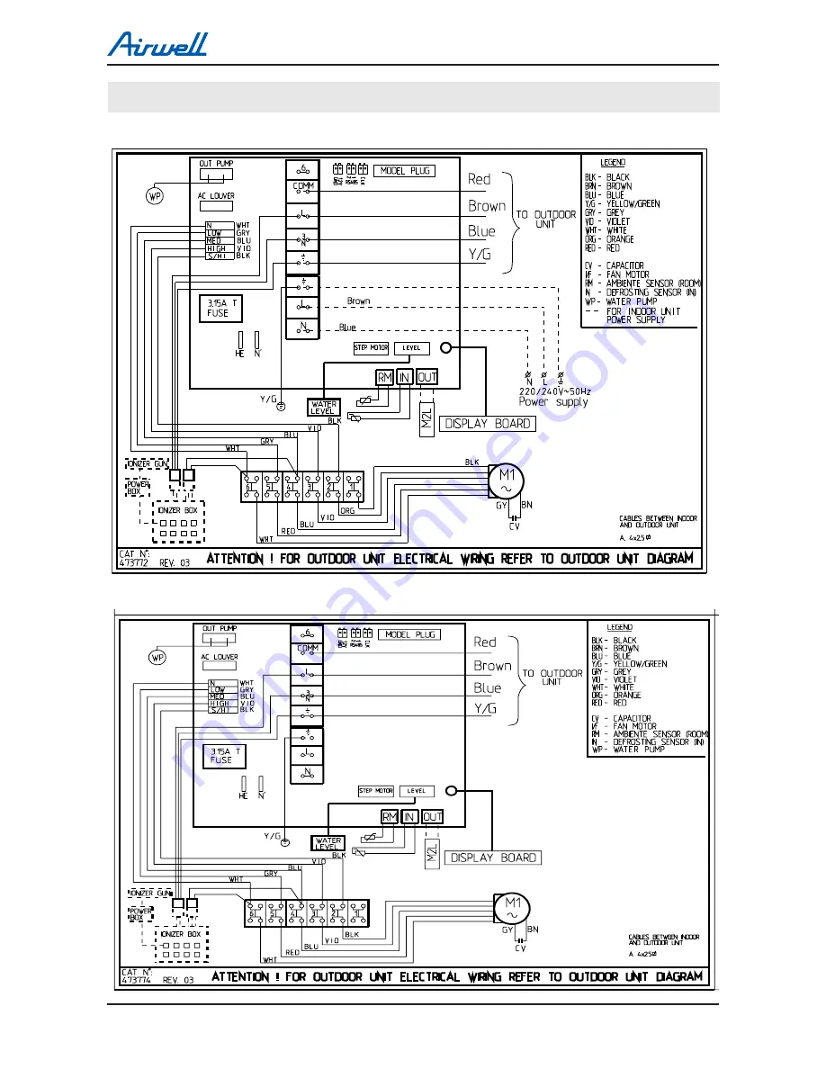 Airwell DLS 30 DCI Service Manual Download Page 61