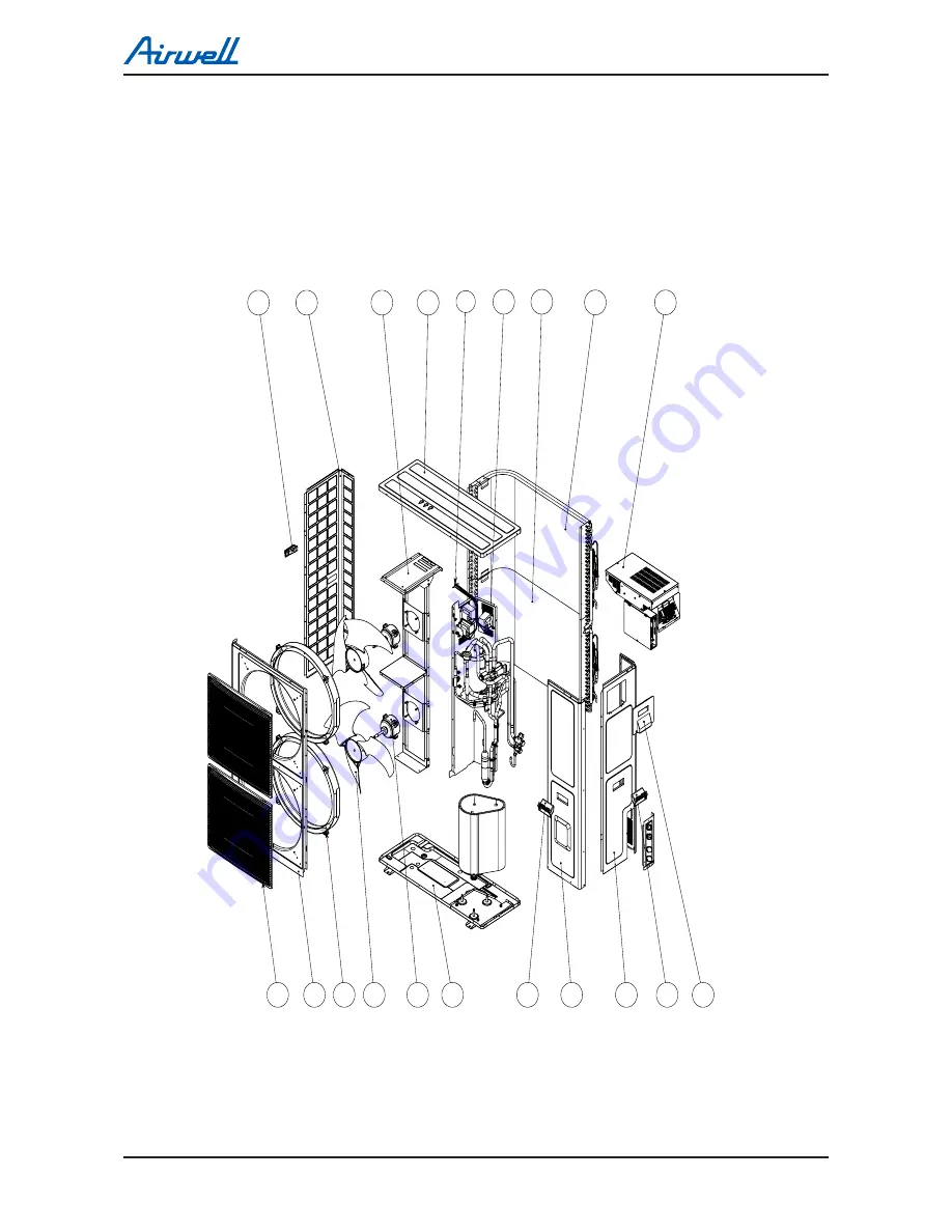 Airwell DLS 30 DCI Service Manual Download Page 176