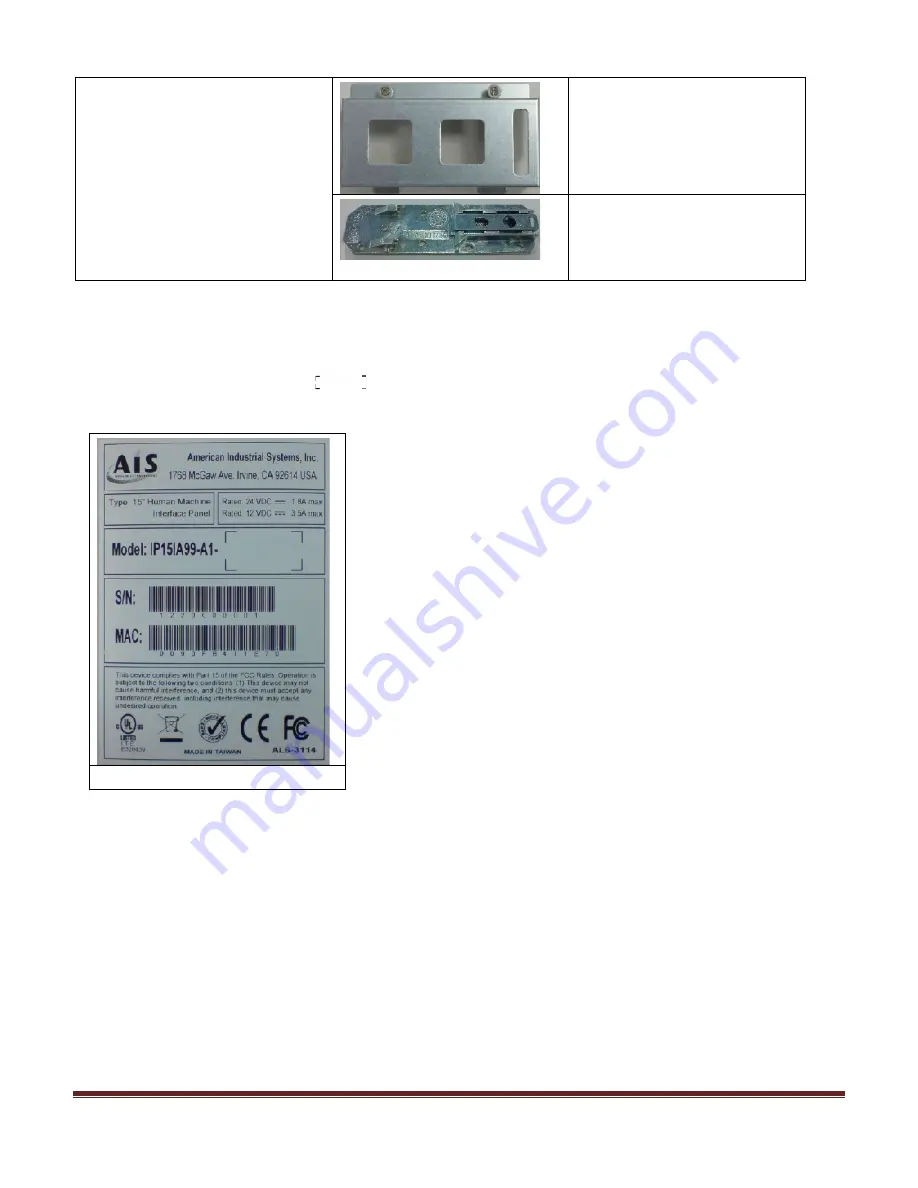 AIS IP10IA99 series User Manual Download Page 14