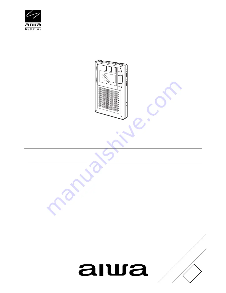 Aiwa CR-DS700M Service Manual Download Page 1