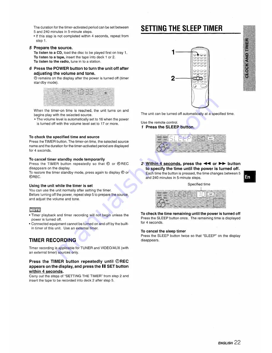 Aiwa CX-NMT50 Operating Instructions Manual Download Page 23