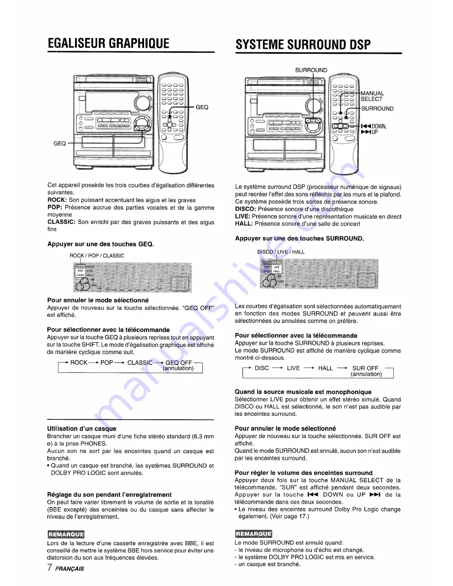 Aiwa CX-NMT50 Скачать руководство пользователя страница 60