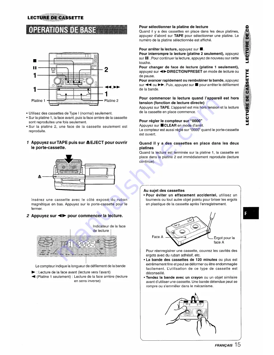 Aiwa CX-ZR774 Скачать руководство пользователя страница 67