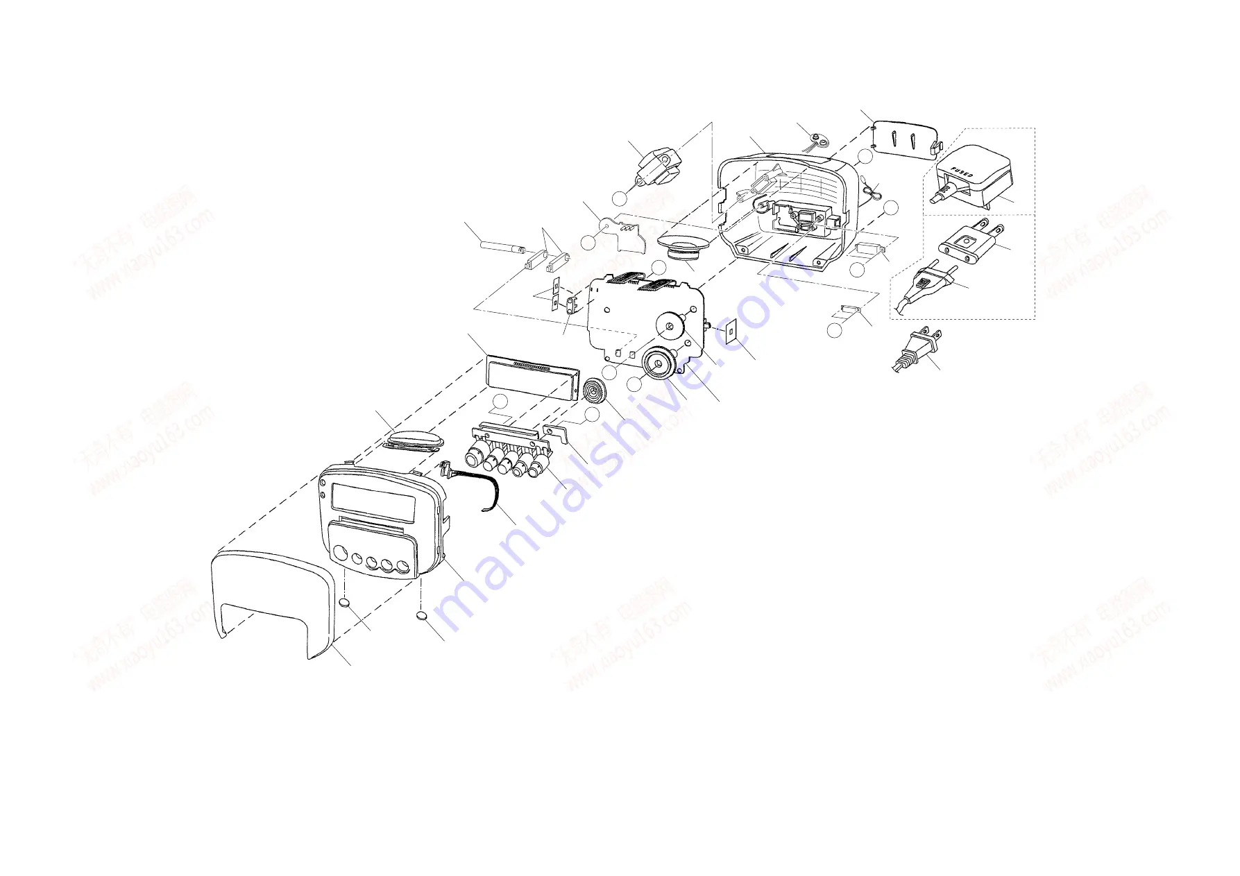 Aiwa FR-A270 Servise Manual Download Page 17