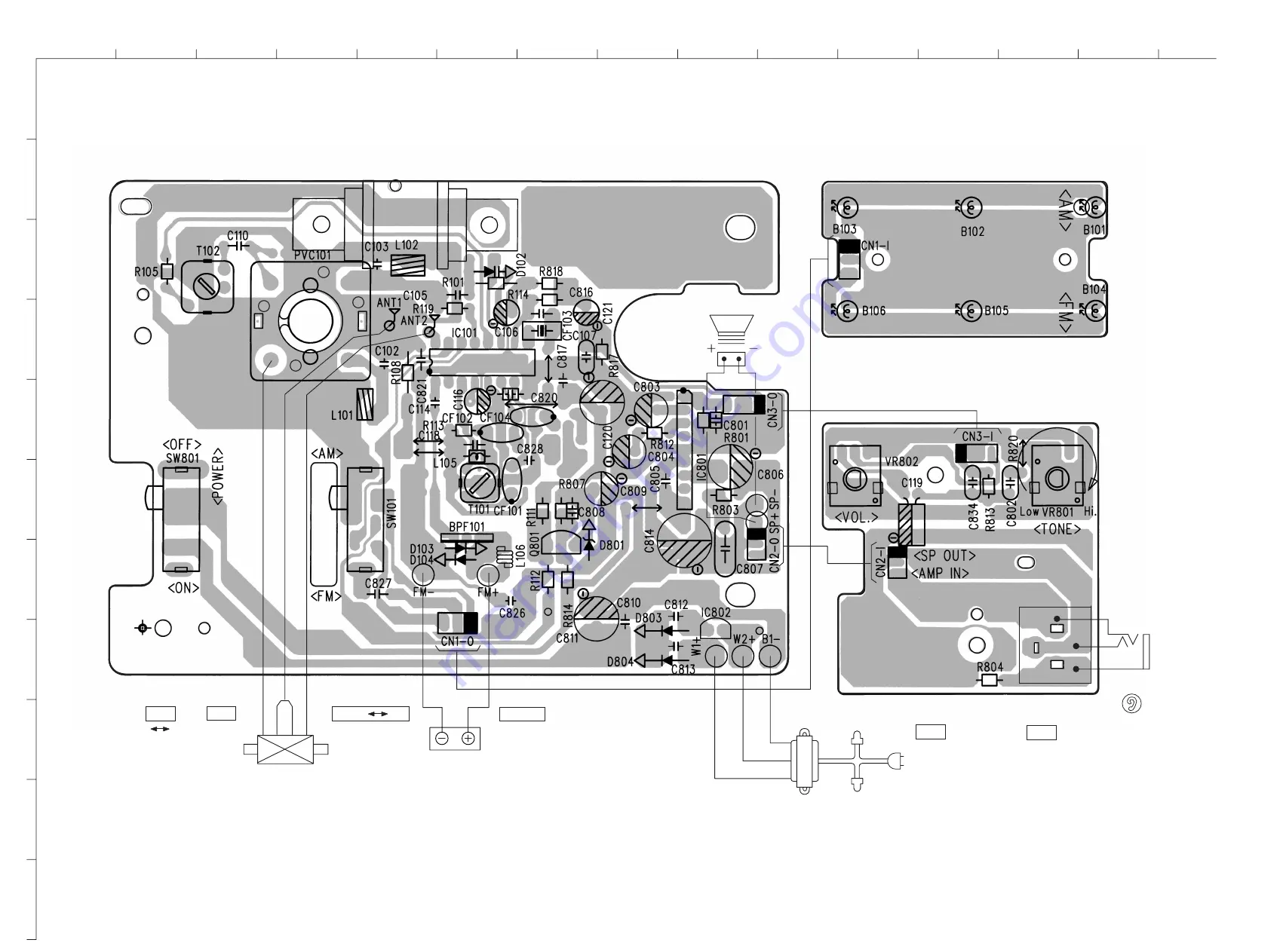 Aiwa FR-T7 Service Manual Download Page 6