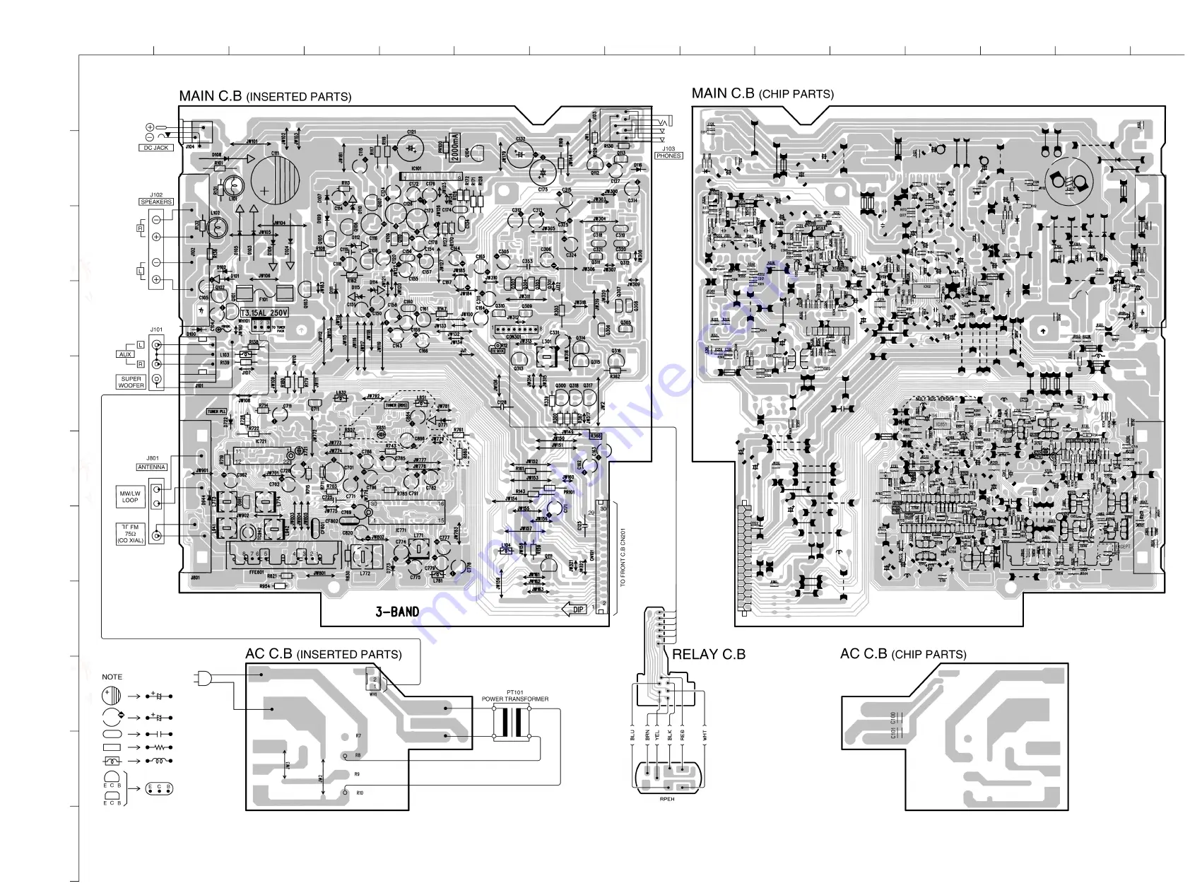 Aiwa LCX-357 EZ Service Manual Download Page 11