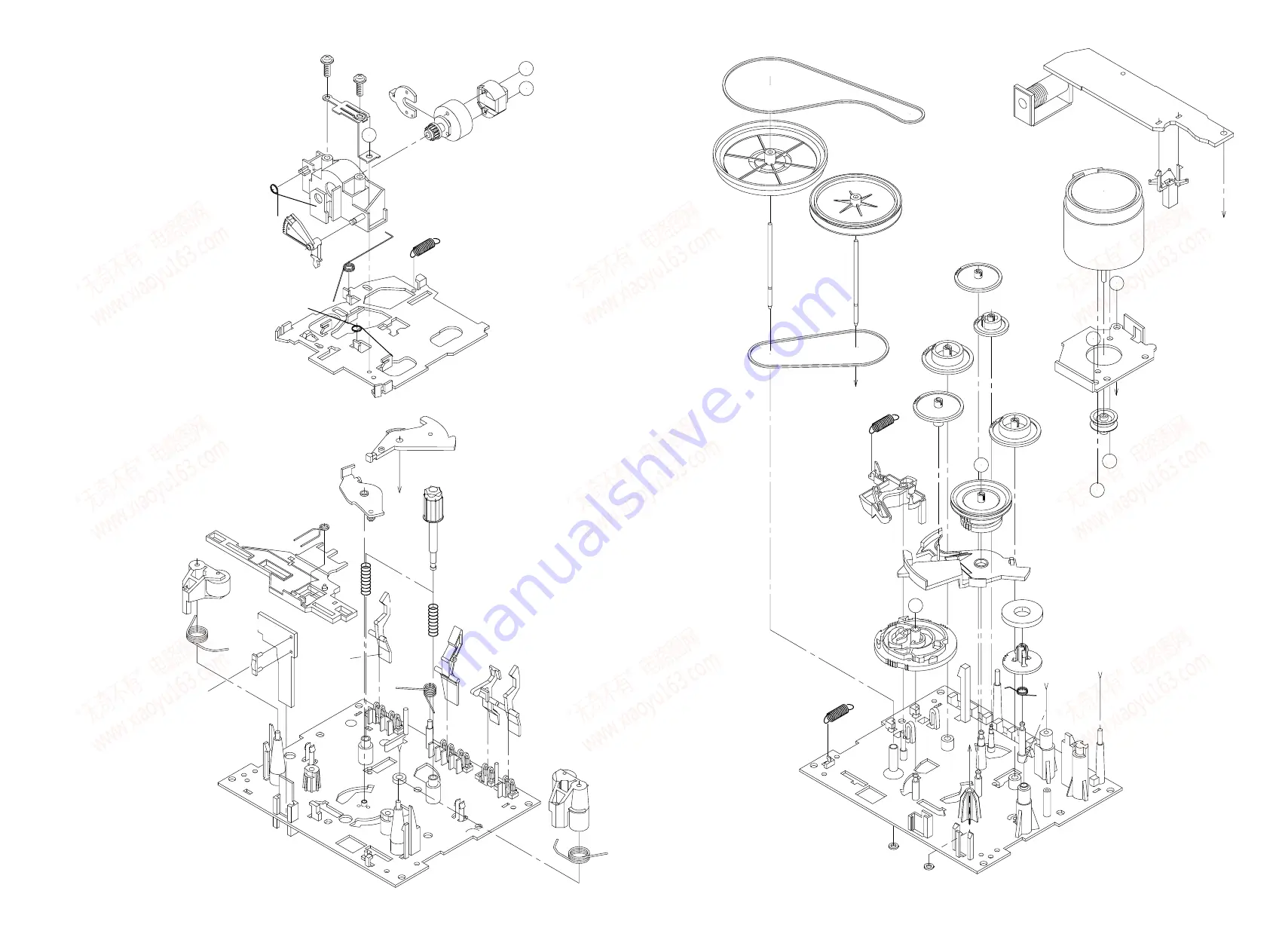 Aiwa LCX-357 EZ Service Manual Download Page 33