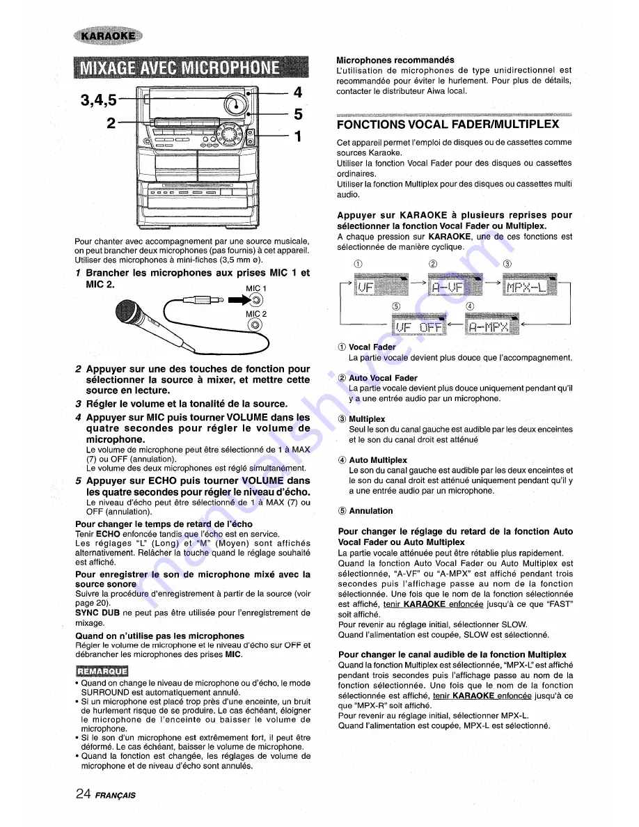 Aiwa NSX-A999 Скачать руководство пользователя страница 84