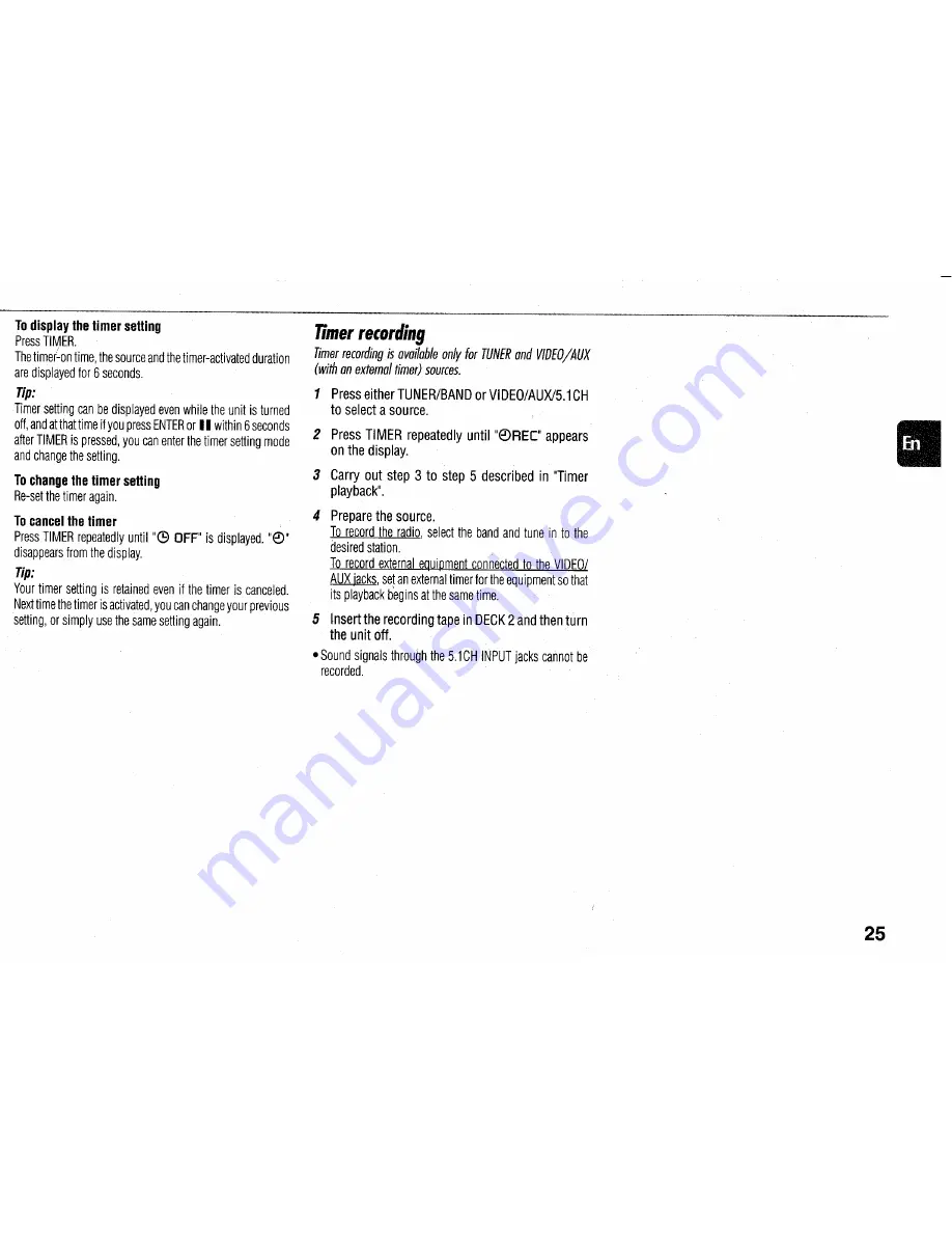 Aiwa NSX-HMT35 Operating Instructions Manual Download Page 25