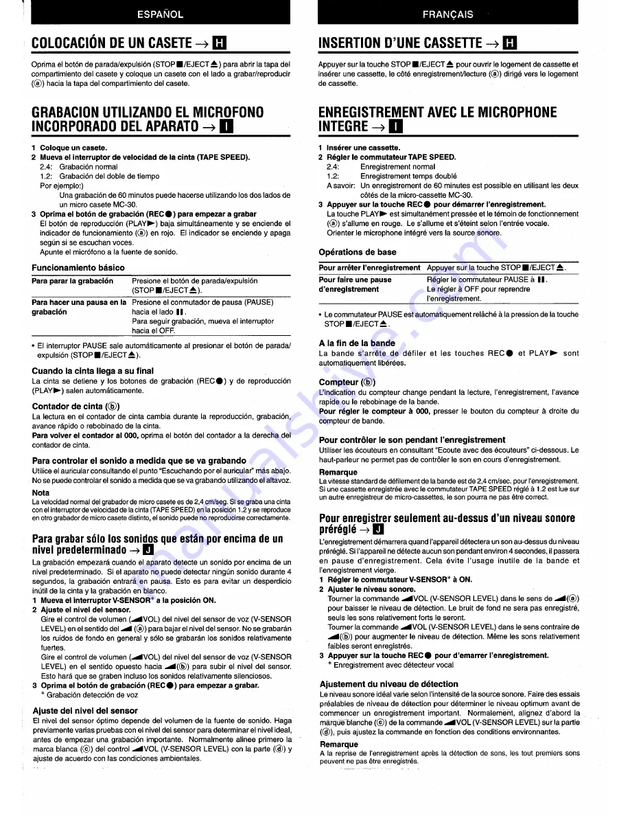 Aiwa TP-M330 Operating Instructions Manual Download Page 7