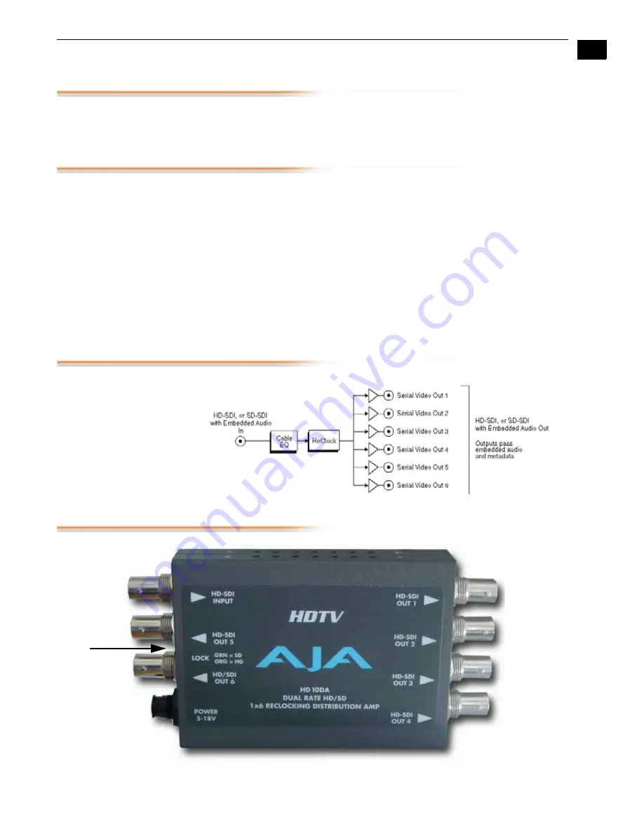 AJA HD10DA Скачать руководство пользователя страница 3