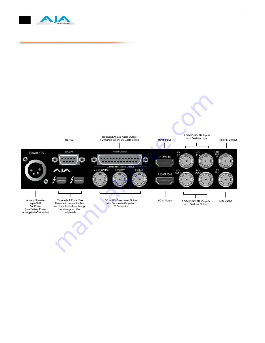 AJA io XT Installation And Operation Manual Download Page 18