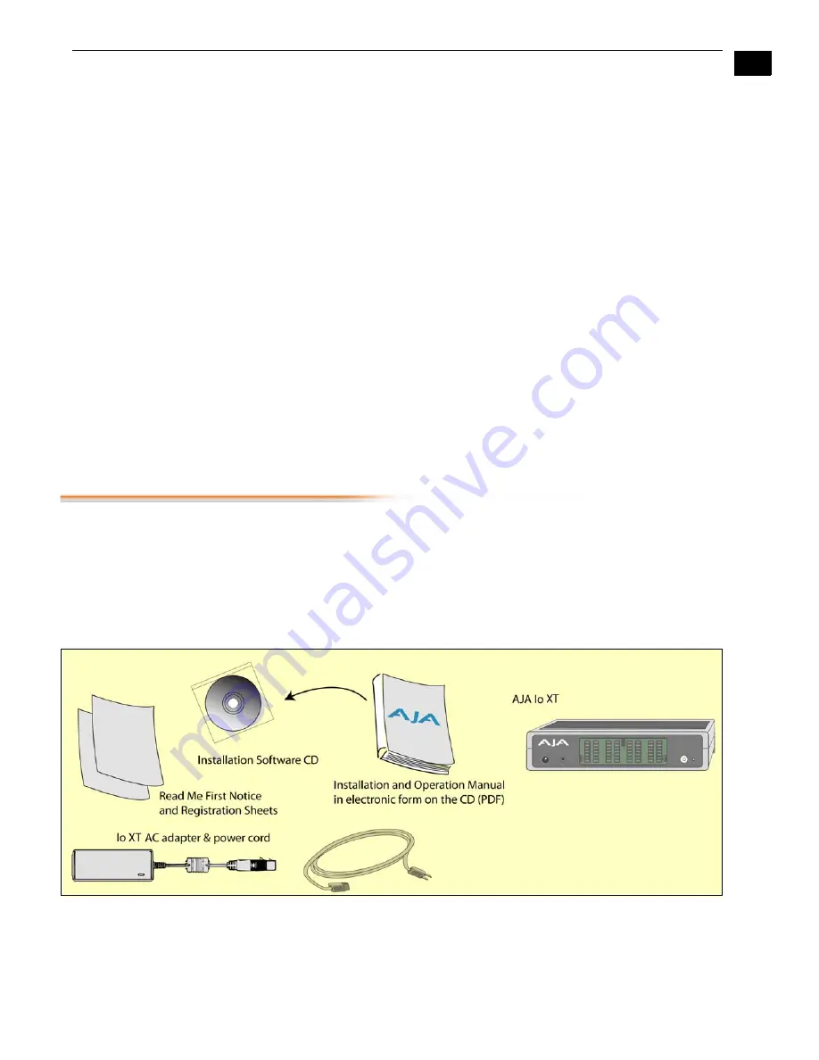 AJA ioXT Nstallation And Operation Manual Download Page 11