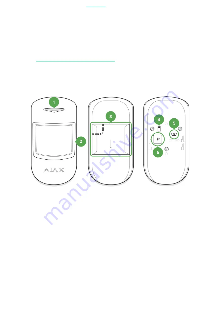 AJAX MotionProtect User Manual Download Page 2