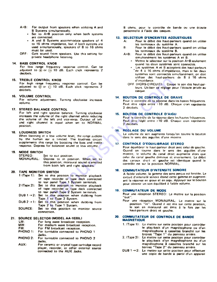 Akai AA-1030/L Operator'S Manual Download Page 5