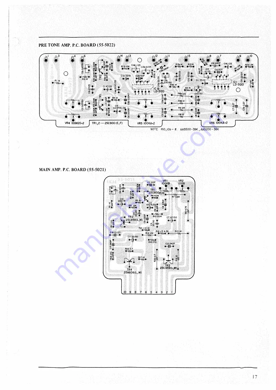 Akai AA-5200 Скачать руководство пользователя страница 17