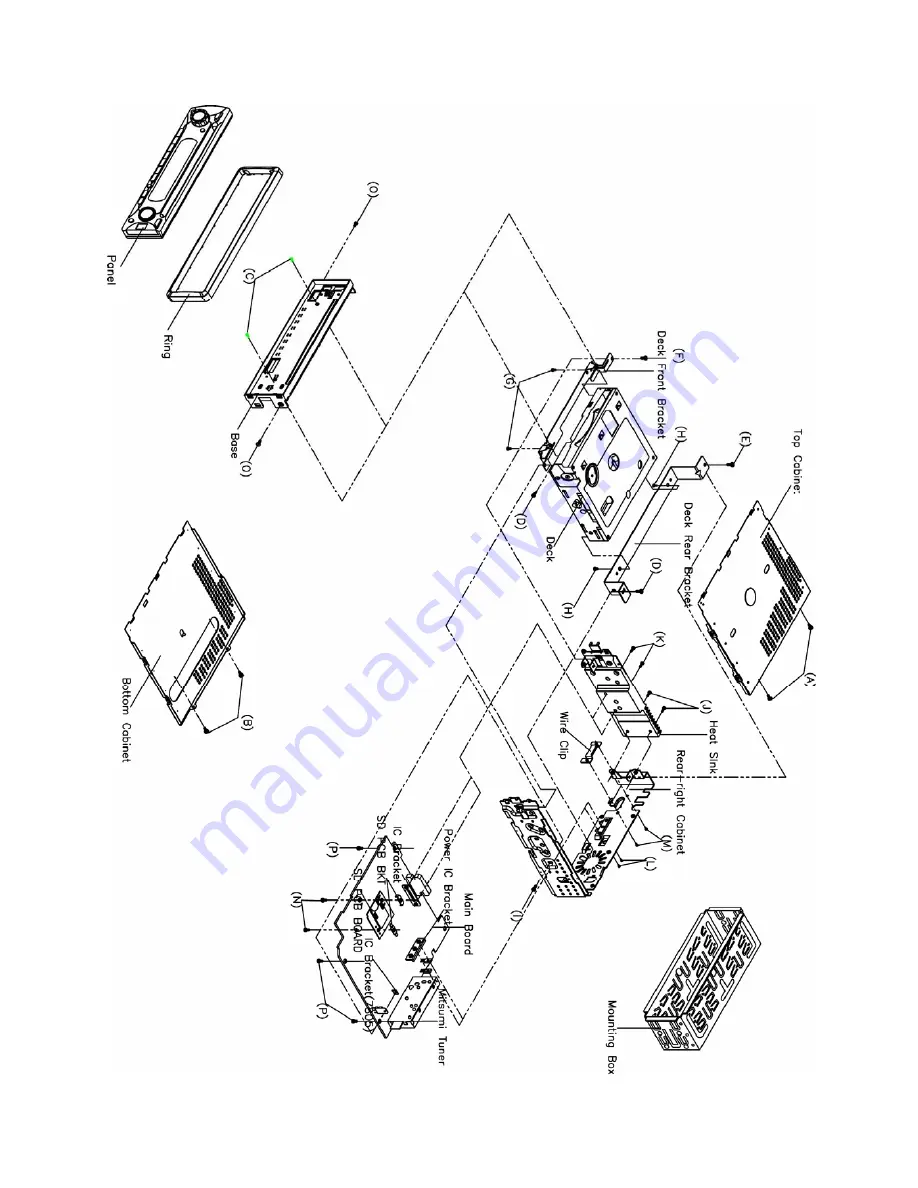 Akai ACR-129MMU Service Manual Download Page 4