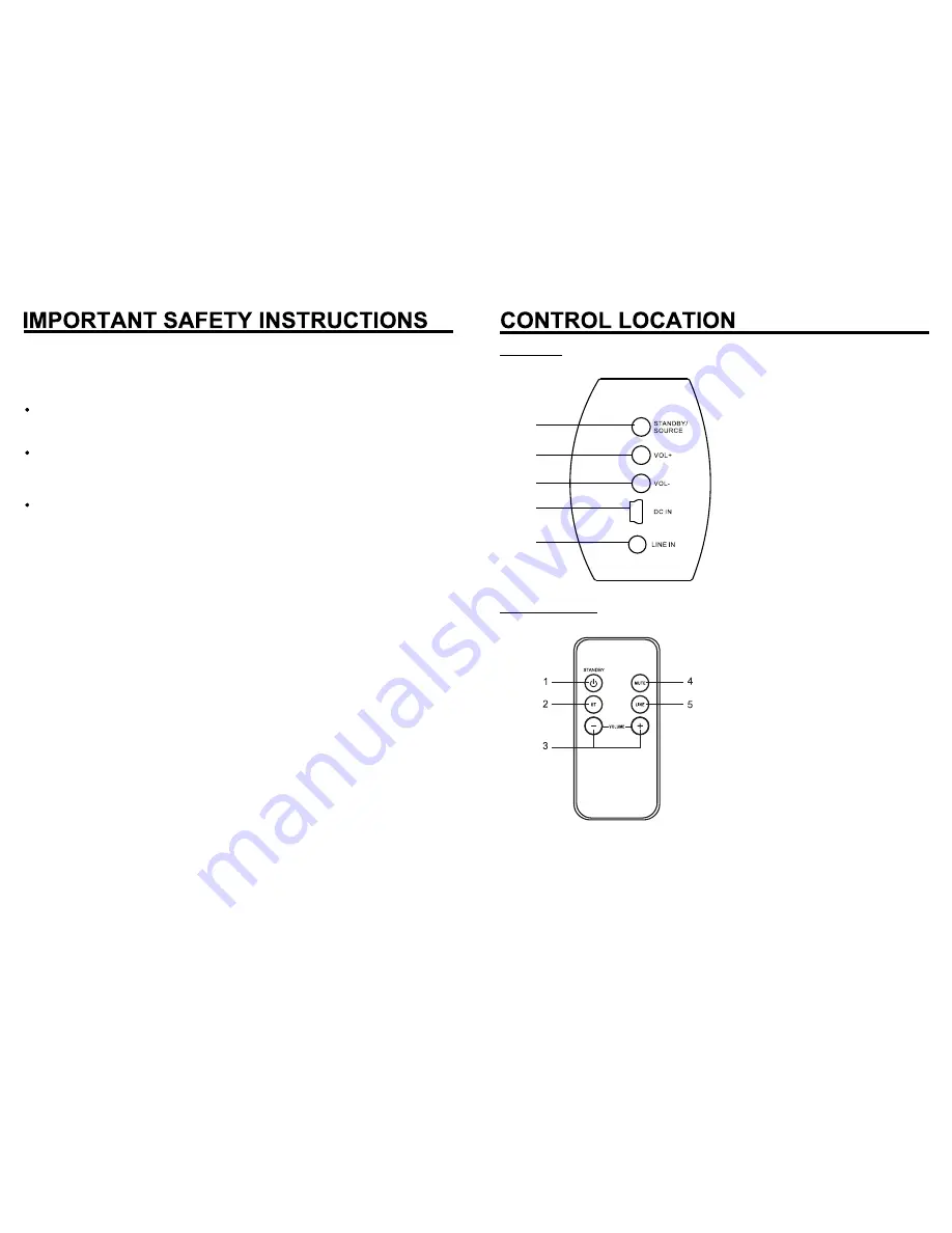 Akai CE7001-BT Instruction Manual Download Page 4