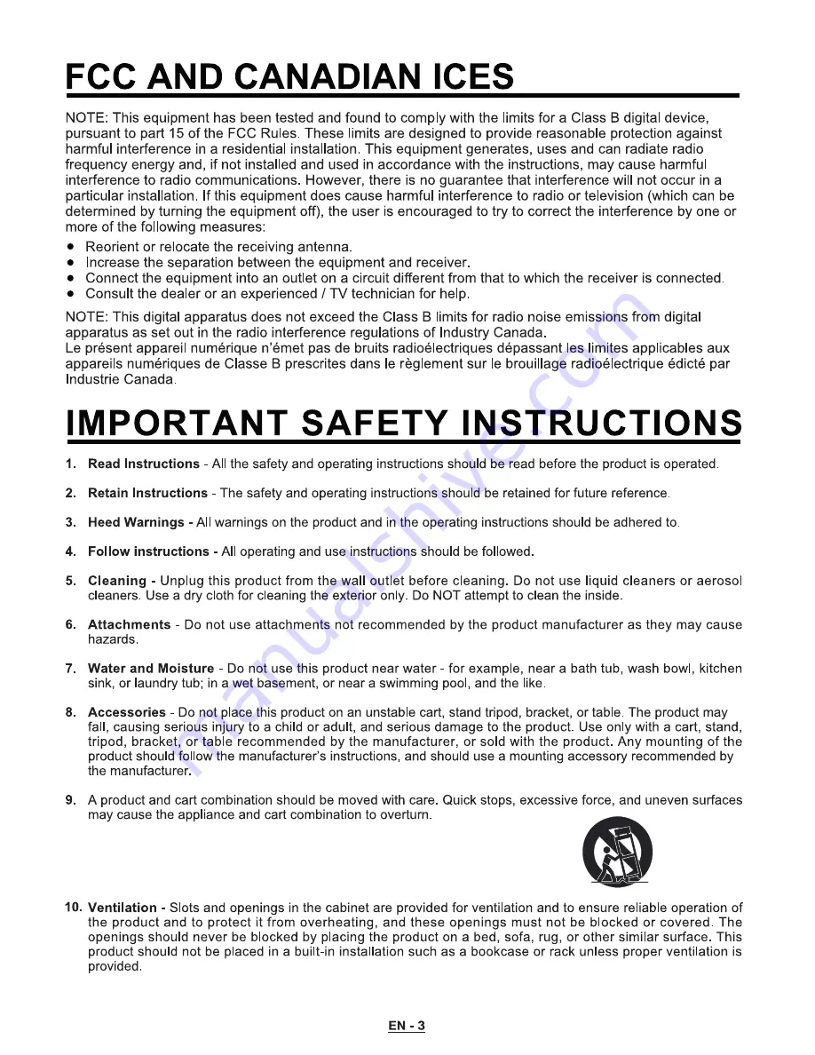 Akai CEU5000-BT Instruction Manual Download Page 4