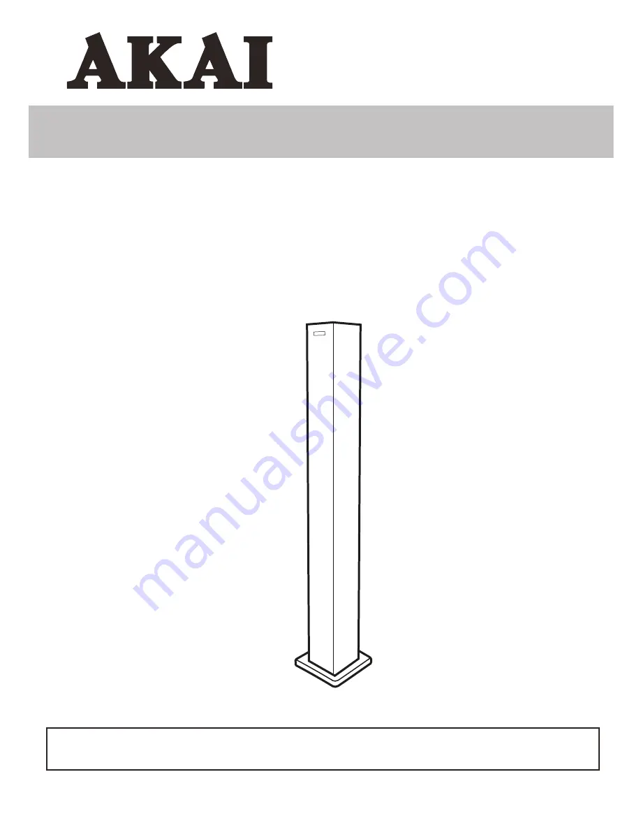 Akai CEU7100-BT Instruction Manual Download Page 1