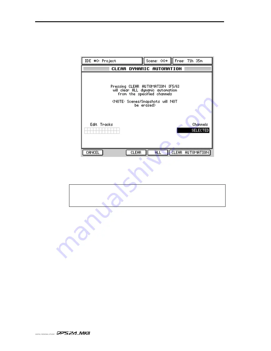 Akai DPS24 Reference Manual Download Page 134