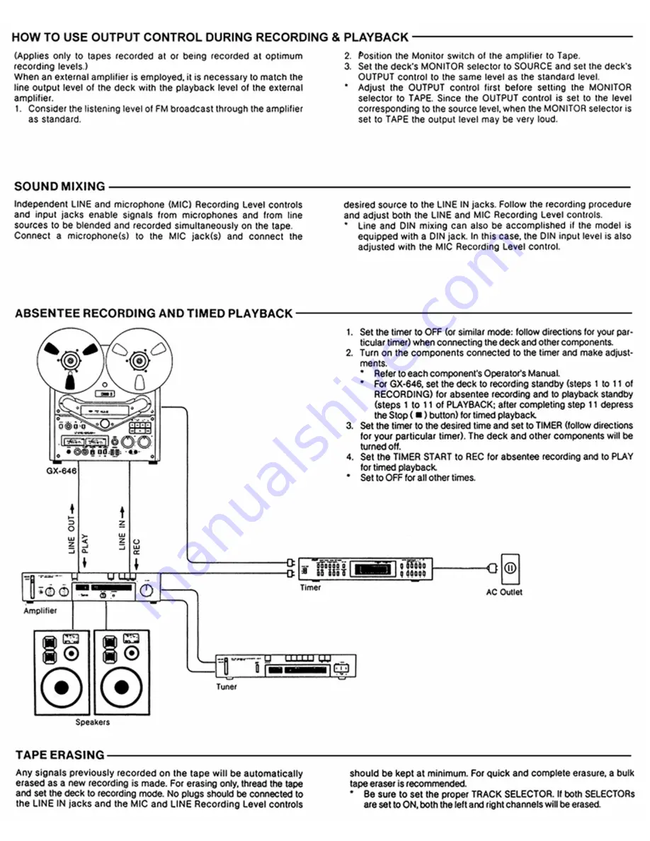 Akai GX-646 Скачать руководство пользователя страница 12