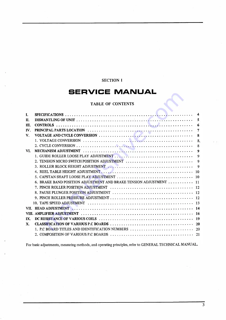 Akai GX-646 Service Manual Download Page 4