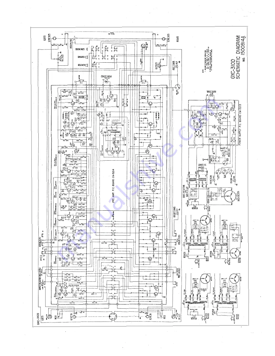 Akai GXC-310 Service Manual Download Page 18