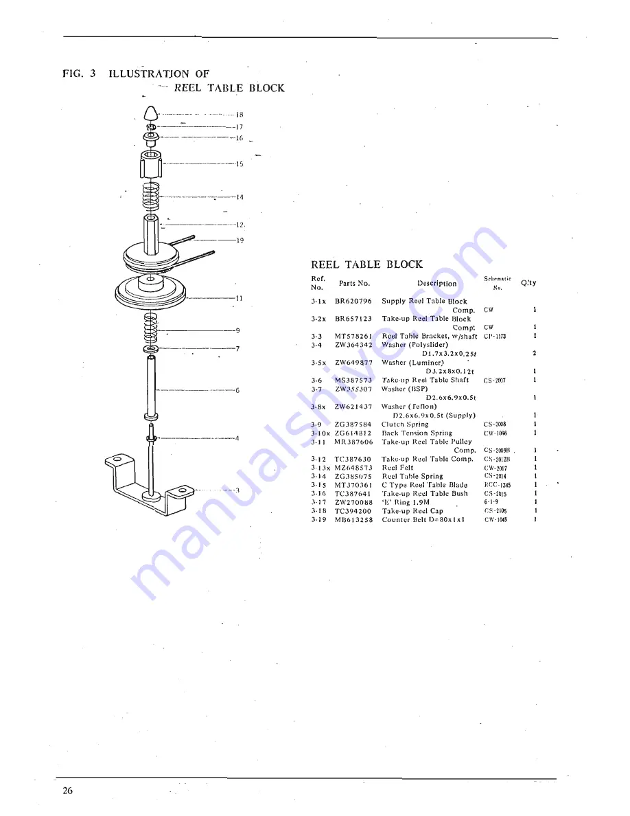 Akai GXC-310 Service Manual Download Page 21