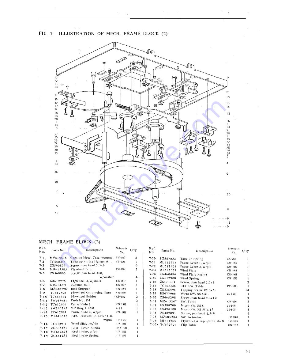 Akai GXC-310 Service Manual Download Page 26