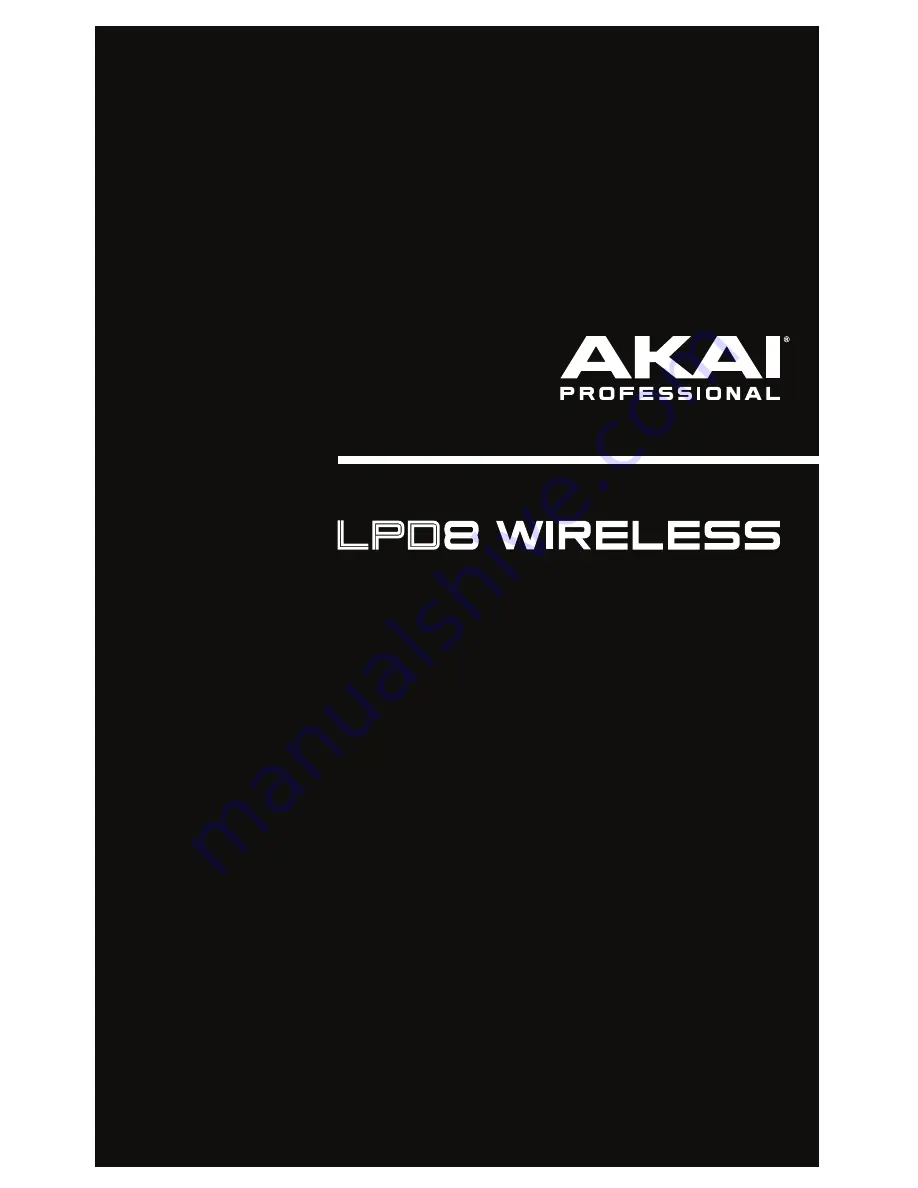 Akai LPD8 User Manual Download Page 1