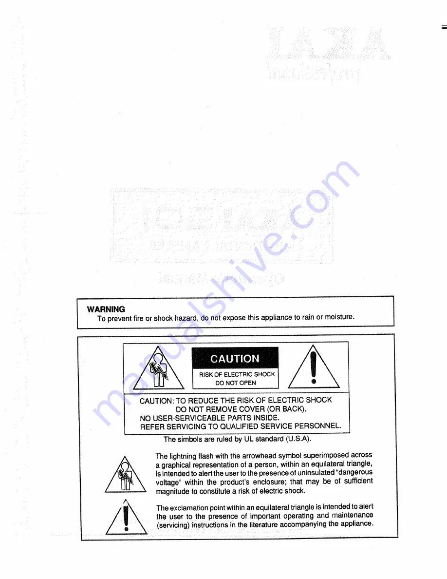 Akai S01 Operator'S Manual Download Page 3