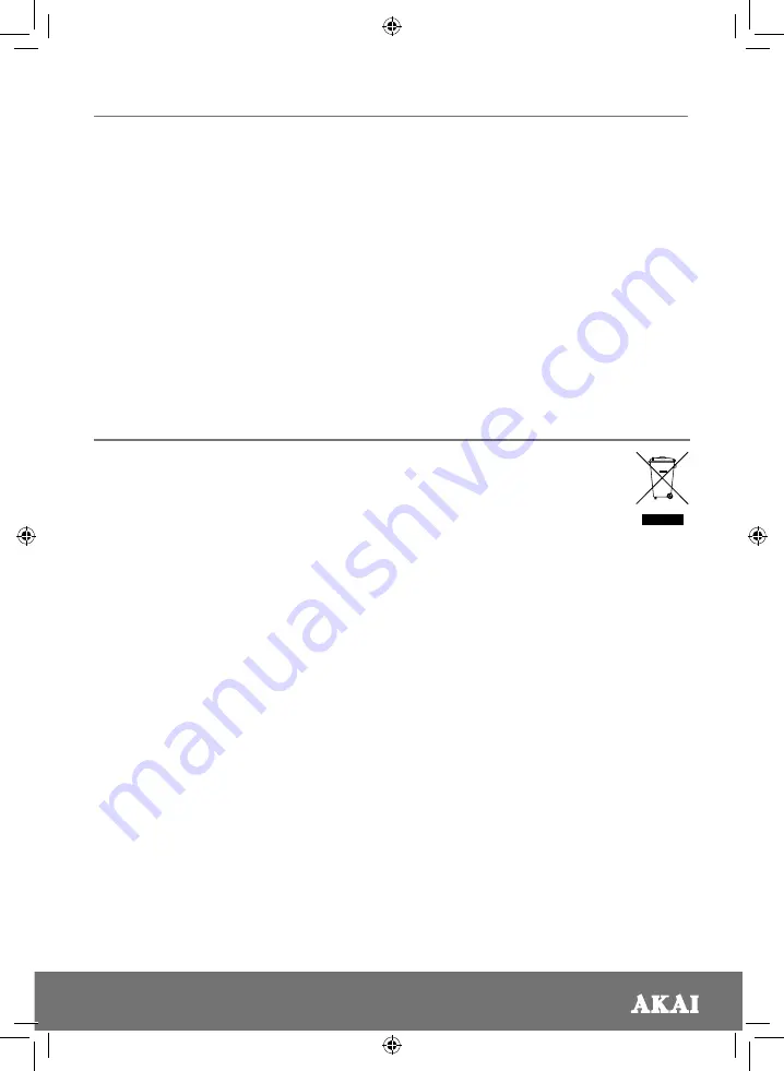 Akai sonisk A58086 Instruction Manual Download Page 11