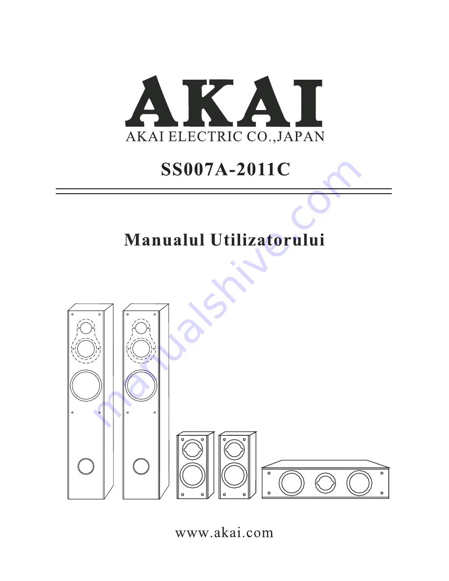 Akai SS008A-2011D User Manual Download Page 1