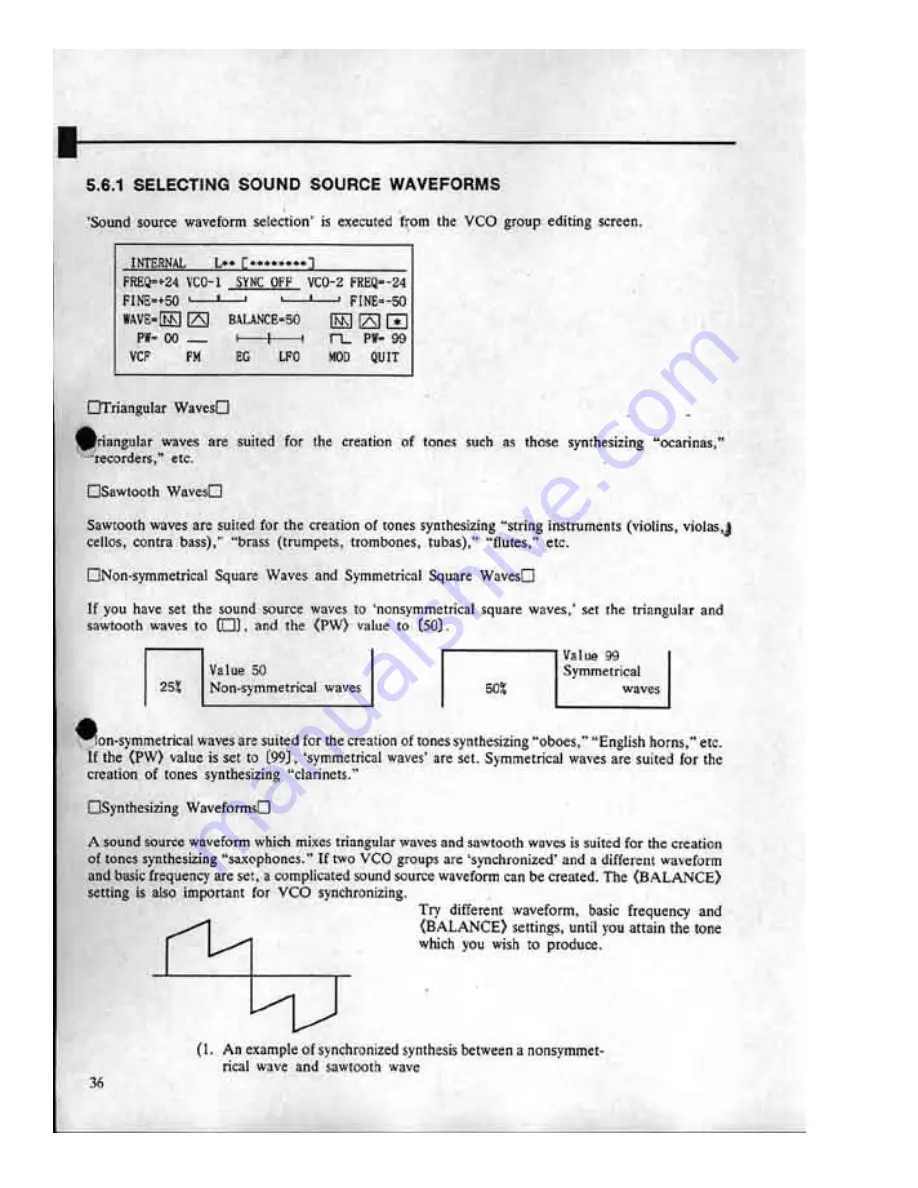 Akai VX600 Operator'S Manual Download Page 36