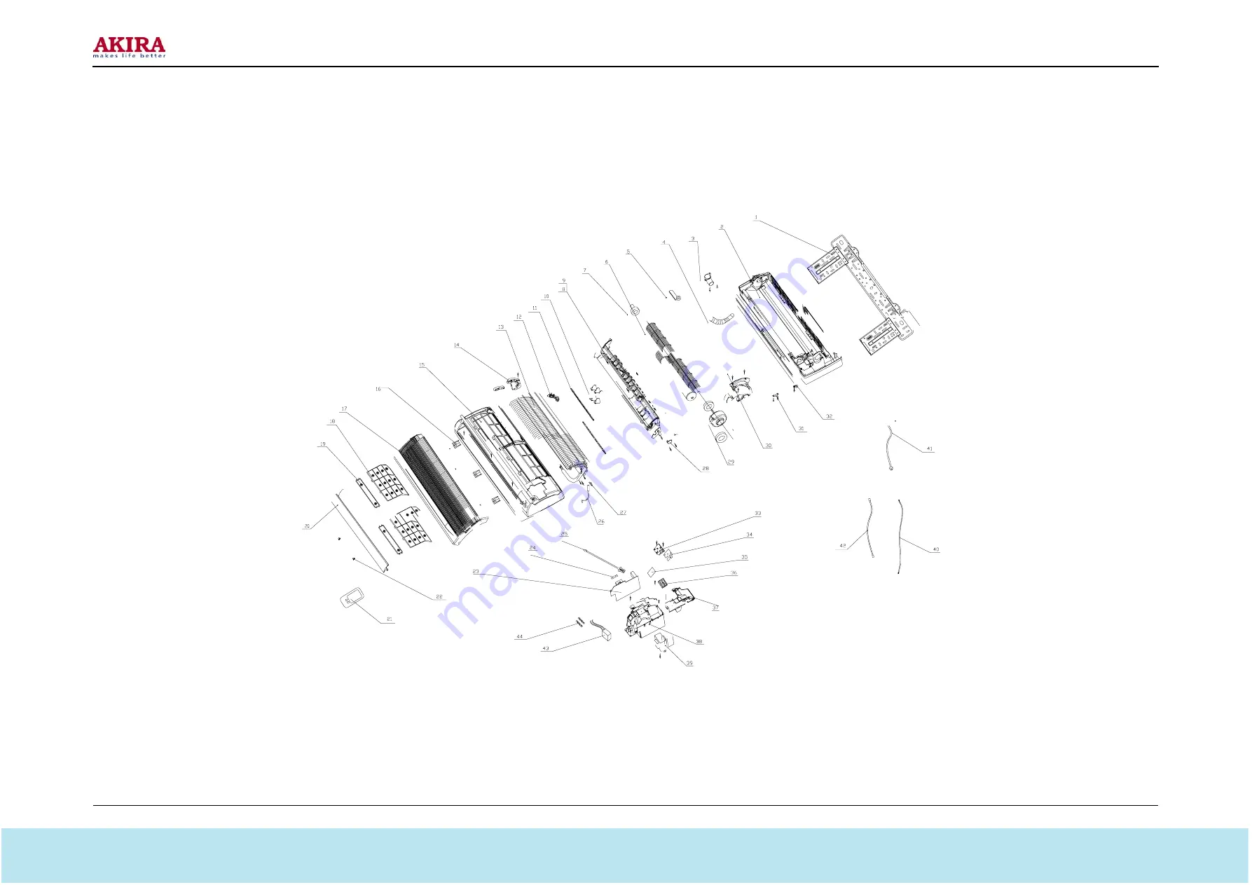 akira AC-S10CPGB Service Manual Download Page 7