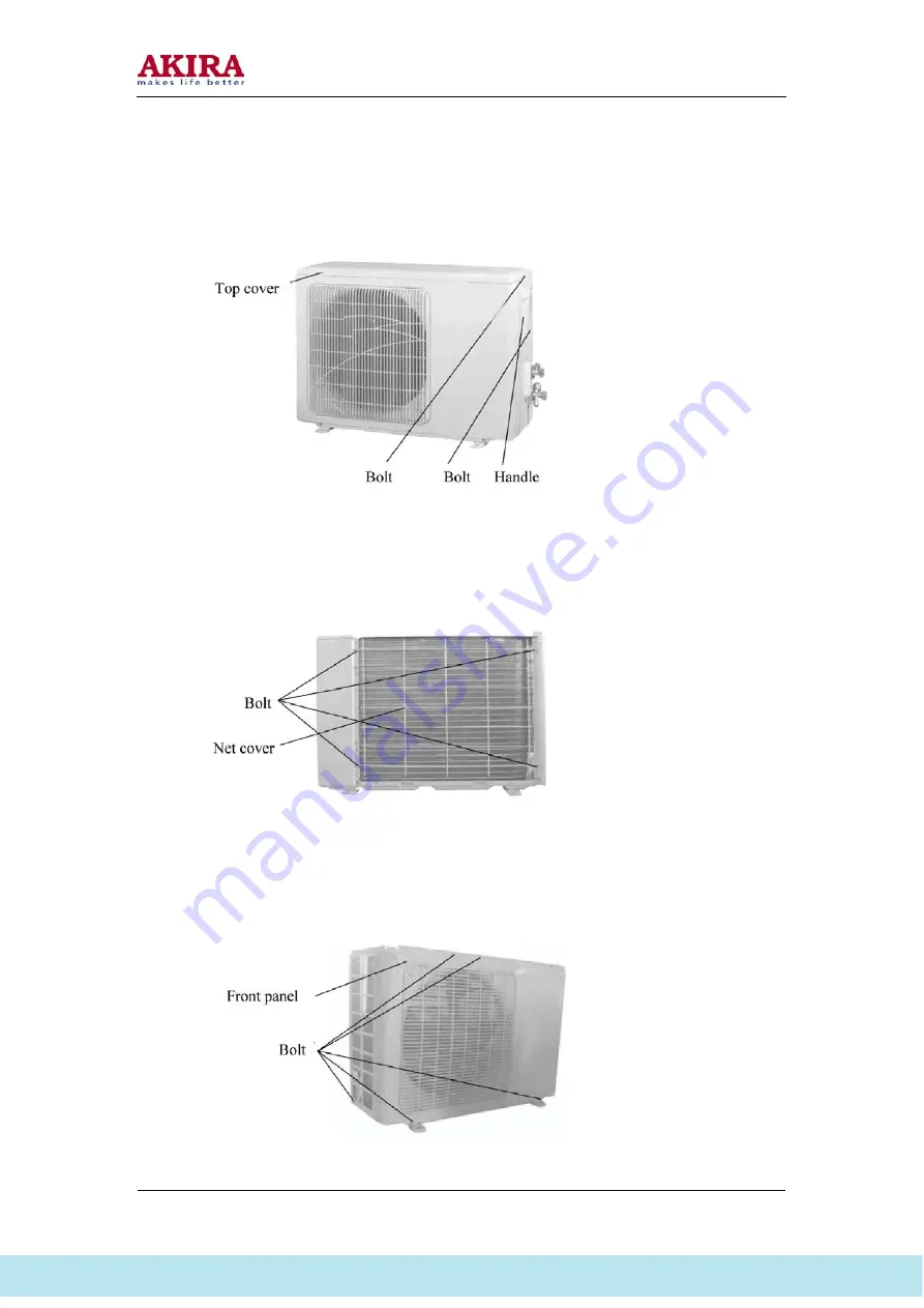 akira AC-S13CEGV1 Service Manual Download Page 11