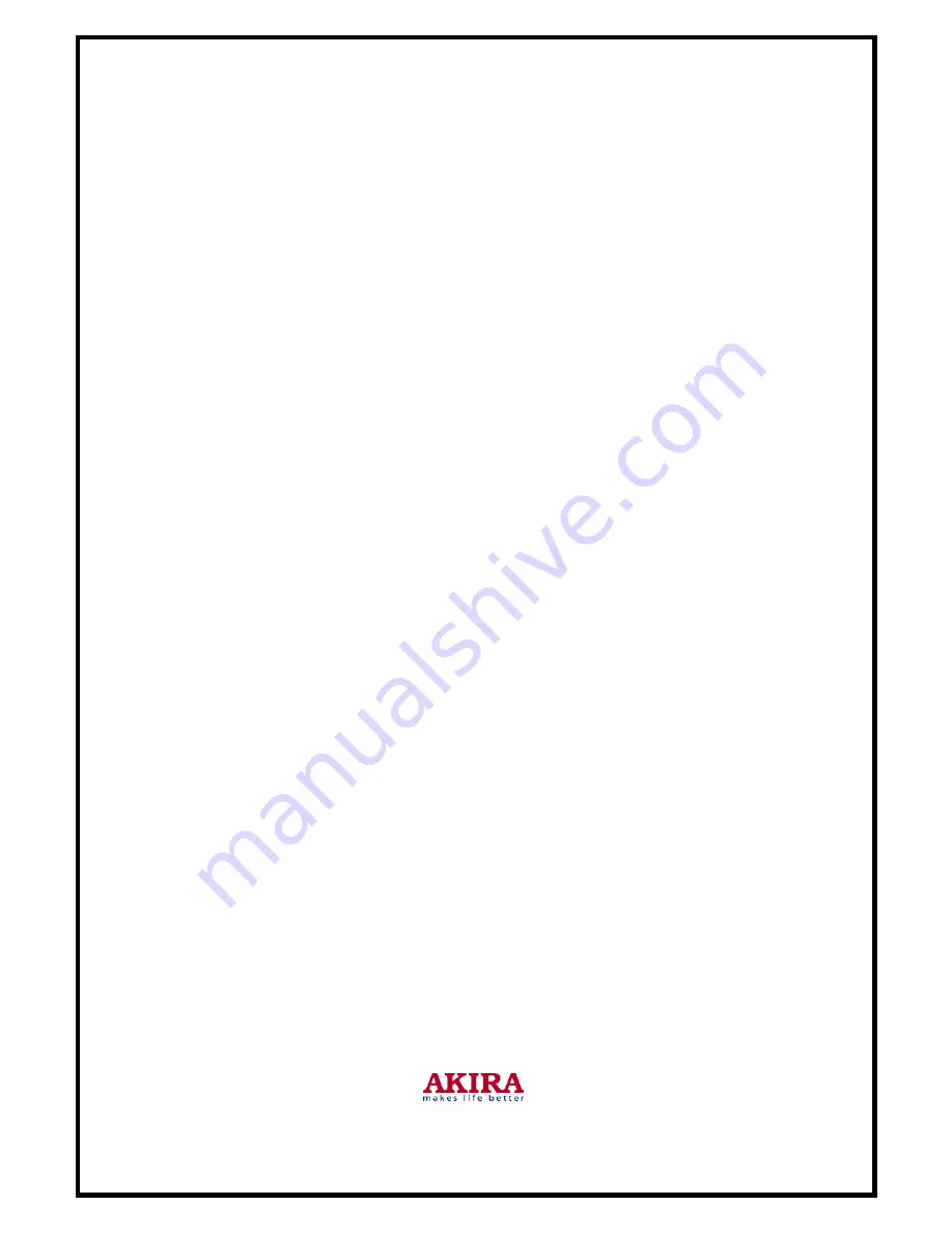 akira AC-S13CG series Service Manual Download Page 21