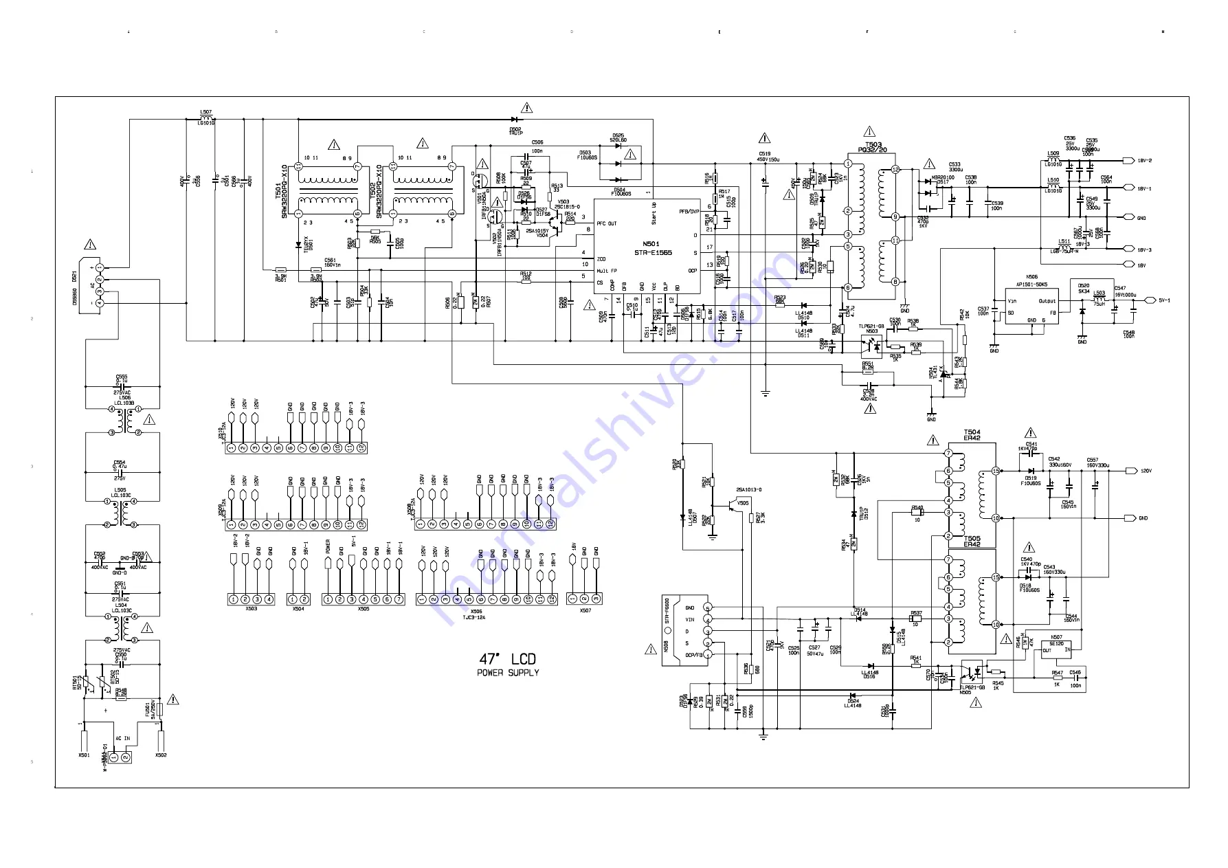 akira LCT-32PBSTP Service Manual Download Page 49